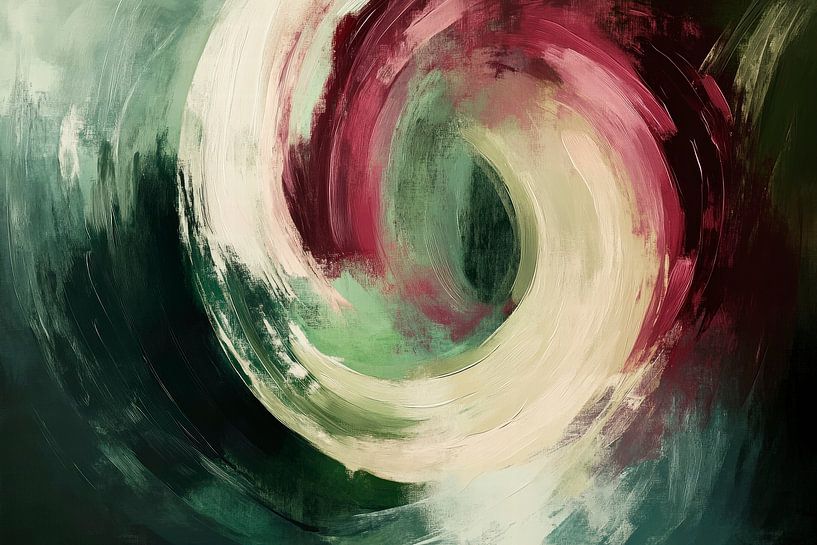 Kreislauf der Farben – Abstrakt von Poster Art Shop