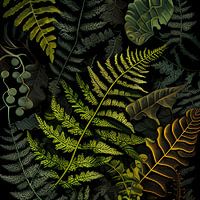 Een jungle van varens