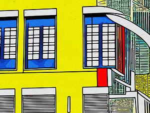 Fabrikfassade in Hamburg