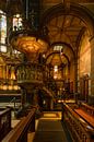 Interieur Sint Nicolaas Basiliek Amsterdam van Peter Bartelings thumbnail