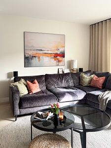 Abstract Oranje | Horizon