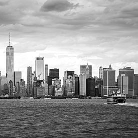 Skyline New York (2:3) van Lolke Bergsma