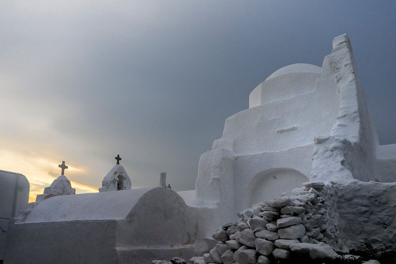 Kirche auf der griechischen Insel Mykonos von Richard Mijnten