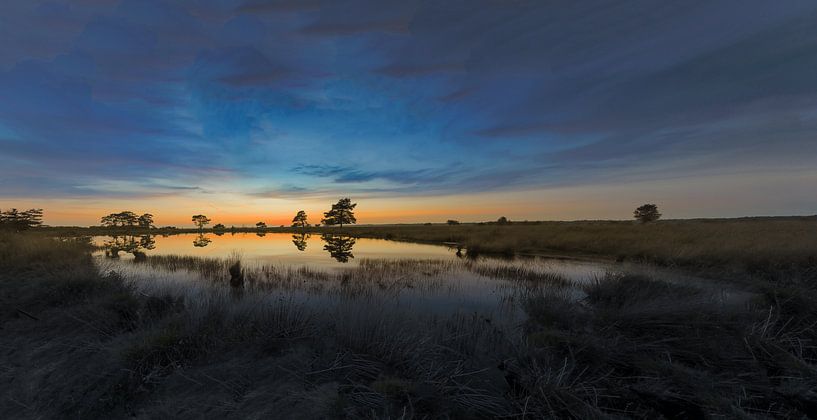 sunset panorama by jeffrey jacobs