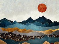 Bernsteinfarbene Dämmerung