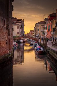 Coucher de soleil à Venise