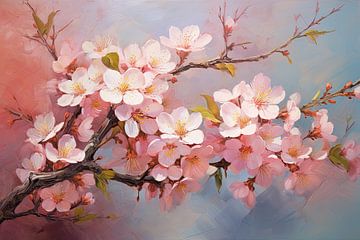 Pfirsichblüte von Bert Nijholt