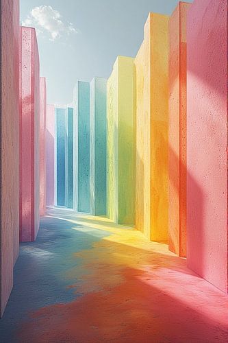 Colourful colour composition 2