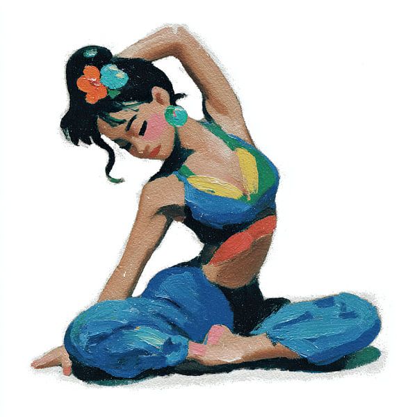 Yoga pour femmes par OMG Art
