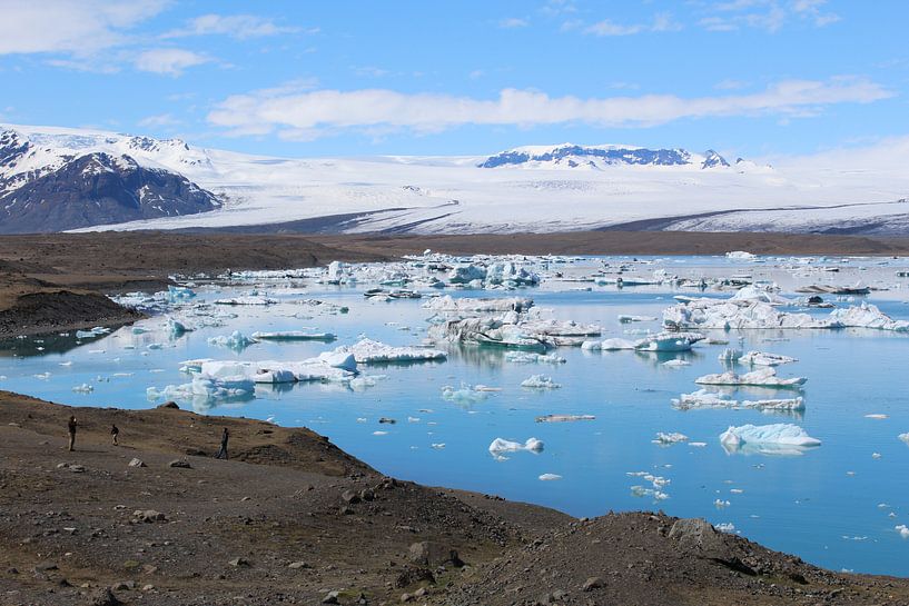 Jökulsárlón gletsjermeer IJsland von Berg Photostore