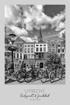In beeld: UTRECHT Oudegracht met Jacobikerk van Melanie Viola