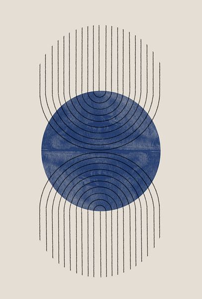 Perfect Point Blue by THE MIUUS STUDIO