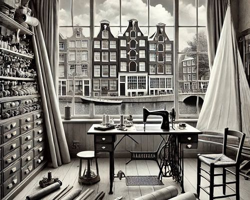 Sail-making workshop '60 Amsterdan