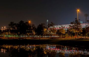 Het Feijenoord stadion van Betty van der Steen