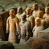 Terracotta leger in Xi'An van Chris Stenger