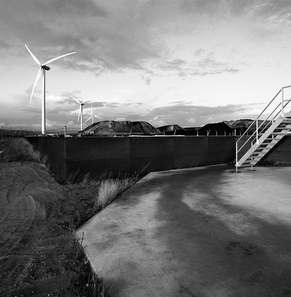 Windmolens in Westpoort van Marlon Dias