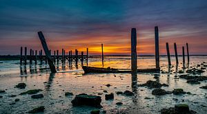 Hafen von Sil Texel Sonnenaufgang  von Texel360Fotografie Richard Heerschap