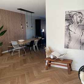 Customer photo: Prudence by Kim Rijntjes, on canvas