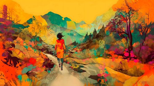 Wandern auf dem Lande