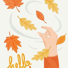 Hello Fall van Marja van den Hurk