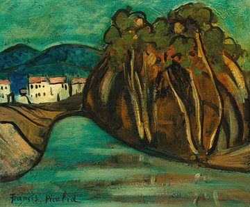 Francis Picabia - Landschaft (circa 1937) von Peter Balan