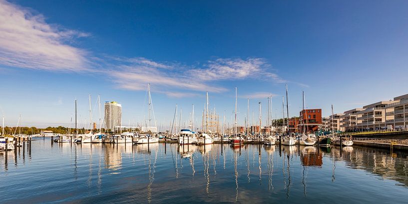 Passat harbor in the seaside resort of Travemünde by Werner Dieterich