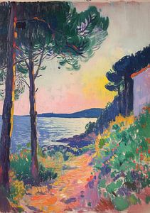 Matisse inspirierte Landschaft
