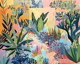 Plants collage by Wonderful Art thumbnail