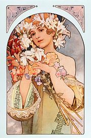 Die Blume - Alphonse Mucha