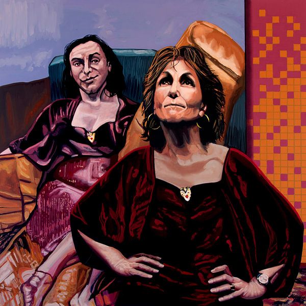 Paula Rego Possession Gemälde von Paul Meijering