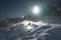 Nacht Skiën in Niseko Hokkaido Japan