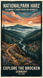 Harz – Deutschland von Vlindertuin-Art