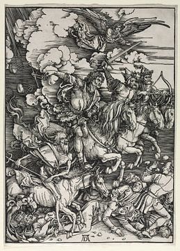 De vier ruiters van de Apocalypse, Albrecht Dürer van De Canon