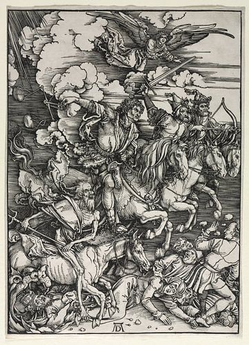 Les quatre cavaliers de l'Apocalypse, Albrecht Dürer