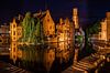 Brugge by Night van Hans Hoekstra thumbnail