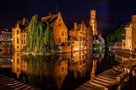 Bruges by Night by Hans Hoekstra thumbnail