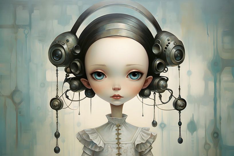 Musical girl by Heike Hultsch
