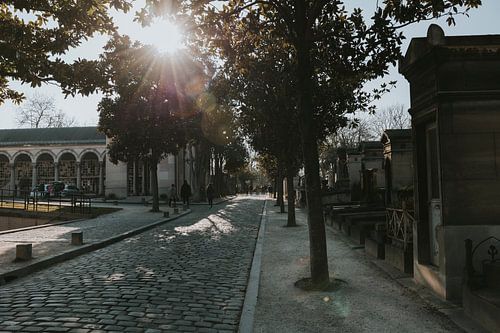 Père-Lachaise cemetery in Paris, France