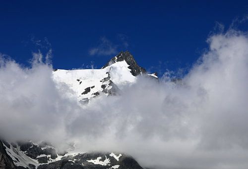 De berg van Oostenrijk, de Grossglockner