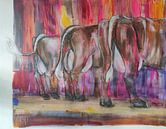 Koeien, Dames / Zwarte Woud van Susanne Daniela Agostini-Wurow thumbnail