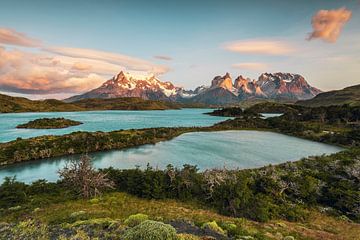 Lakes in Torres del Paine by Stefan Schäfer