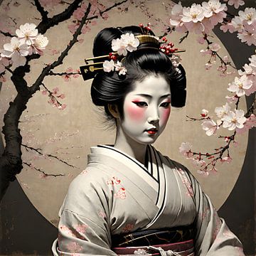 Geisha van FoXo Art