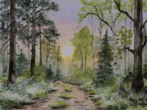 Aquarelle, partie 314 sur Tania Perneel