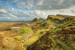 Quiraing Isle of Skye Schotland van Michael Valjak