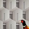 Pheasant for geometric construction by Ruben van Gogh - smartphoneart