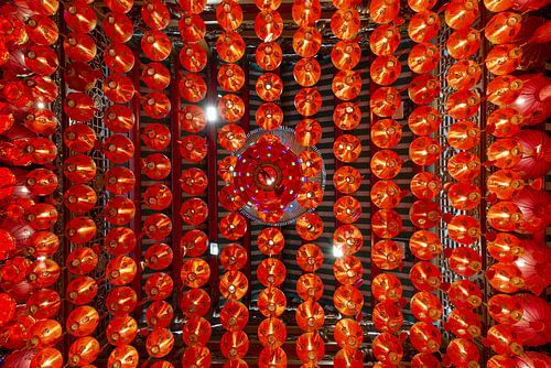 Chinatown aglow by Walter G. Allgöwer