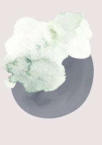 Modernes abstraktes Aquarell