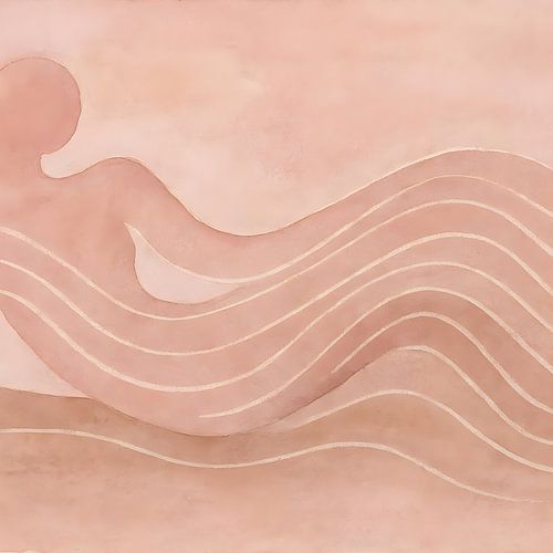 Flowing lines figure by FoXo Art
