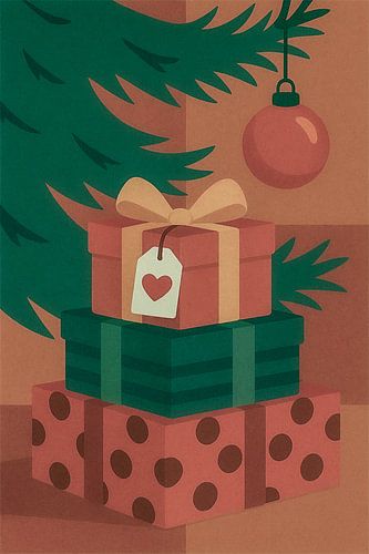 Cadeaux de Noël sous le sapin