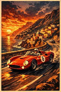 Italian Riviera Sunset Racer by irgian firmansyah
